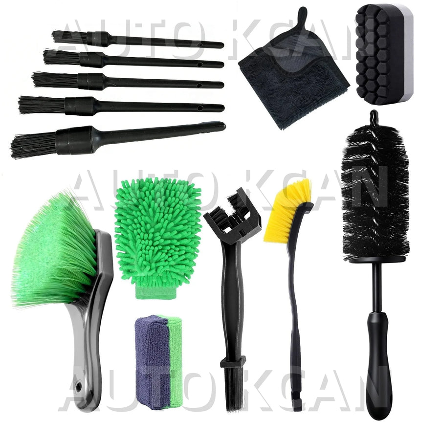Crispella Detailing Brush Set for a Showroom0Worthy Finish