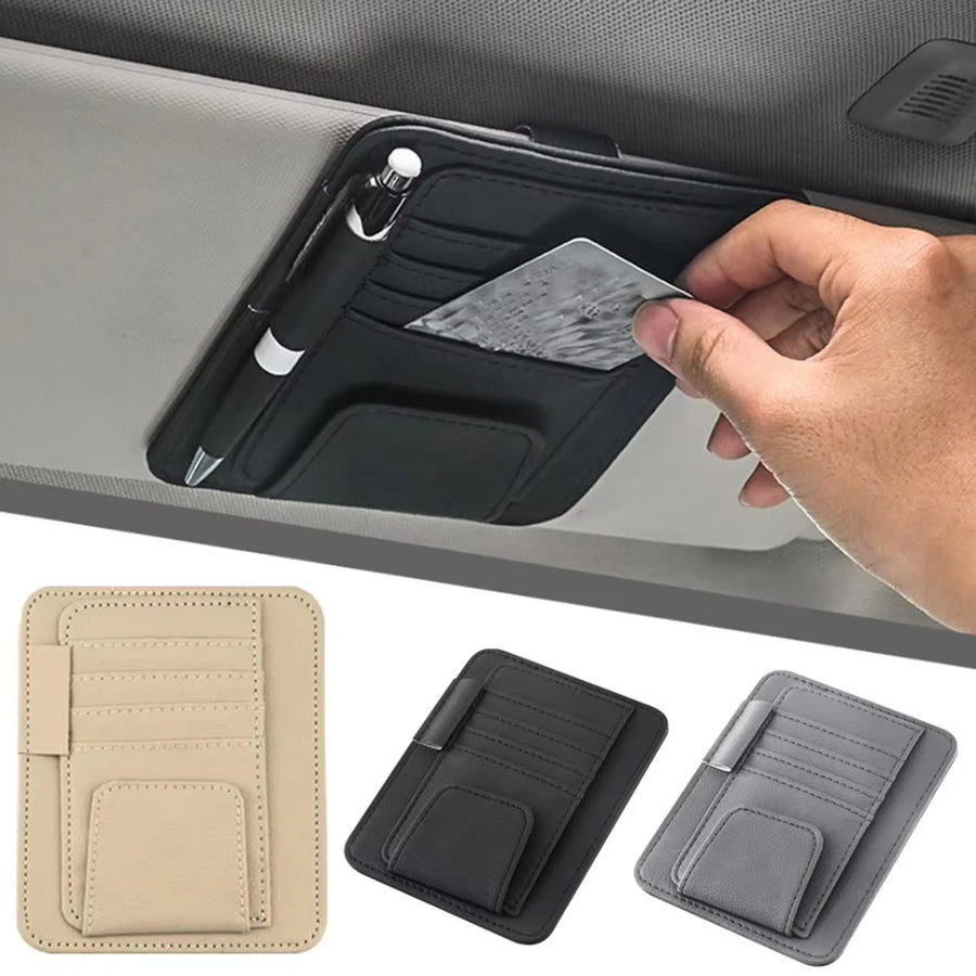 Crispella Sun Visor Organizer That Keeps Your Essentials in Reach