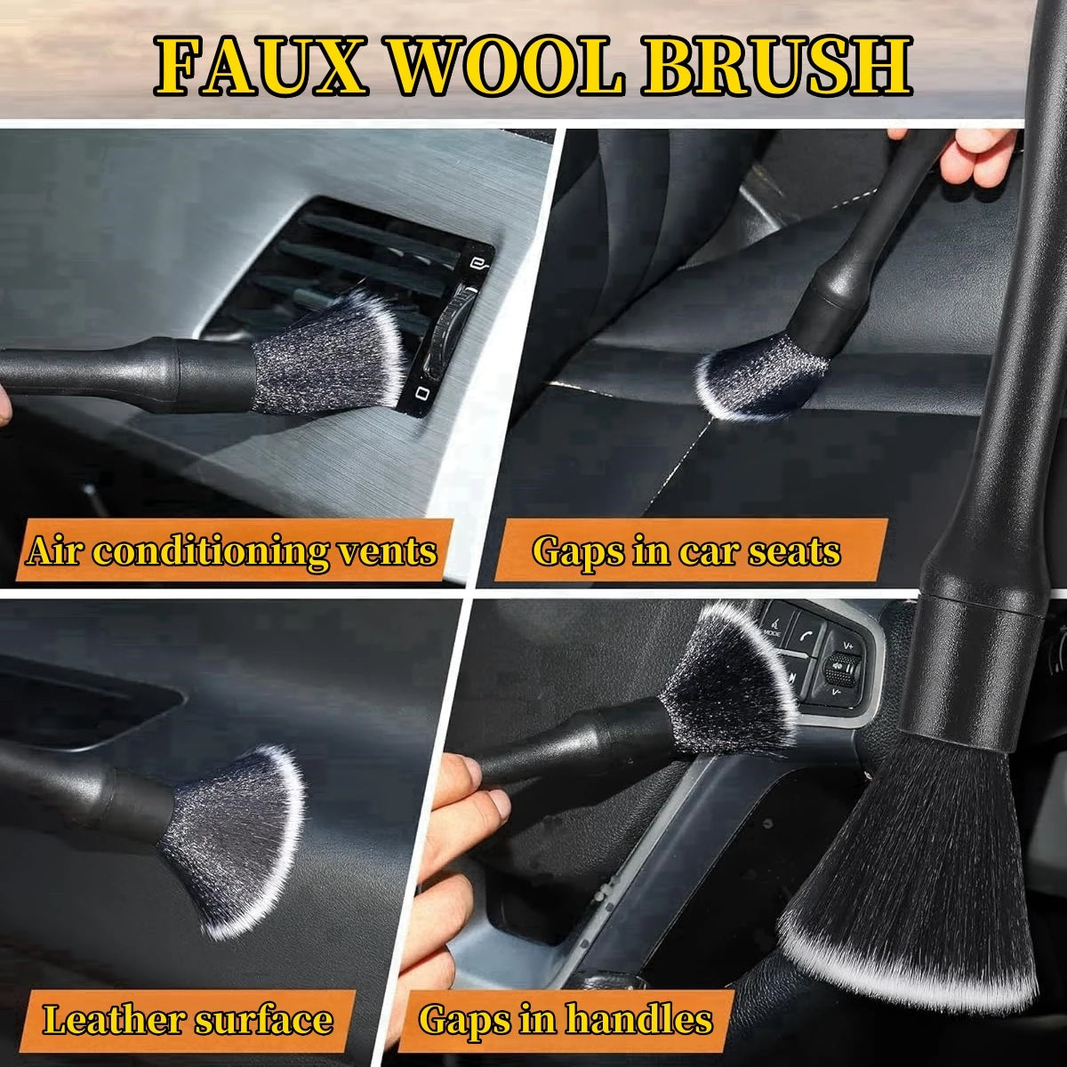 Crispella Interior Detailing Kit That Dusts Every Crevice Clean