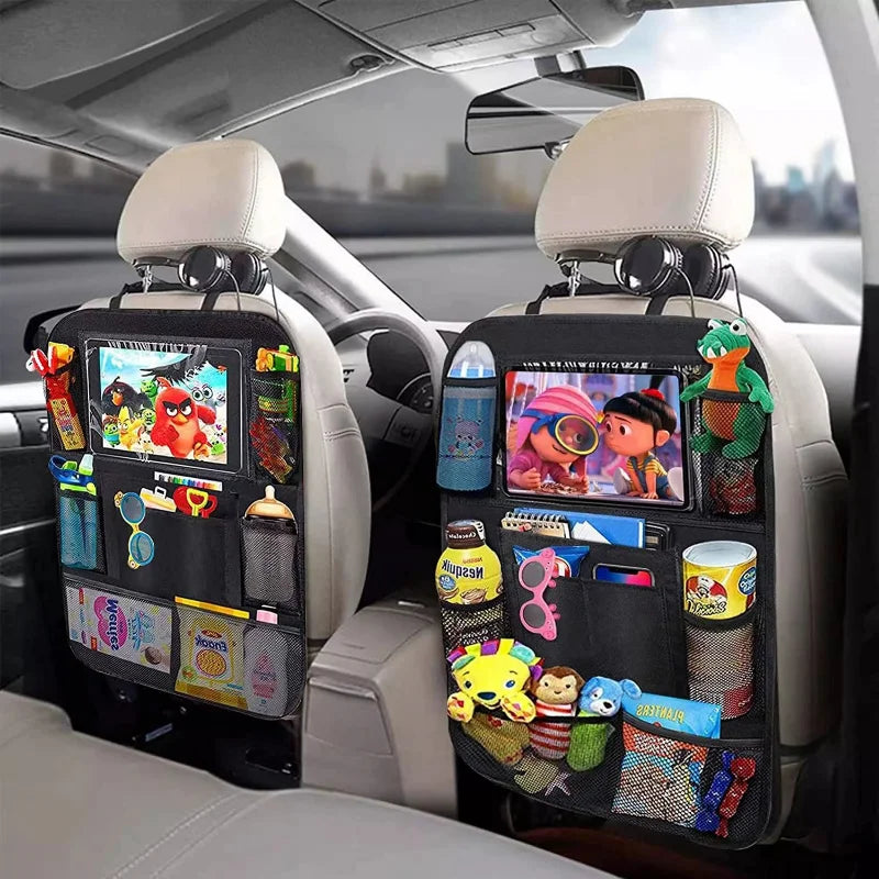 Crispella Backseat Organizer with Tablet Holder for the Tech-Ready Driver