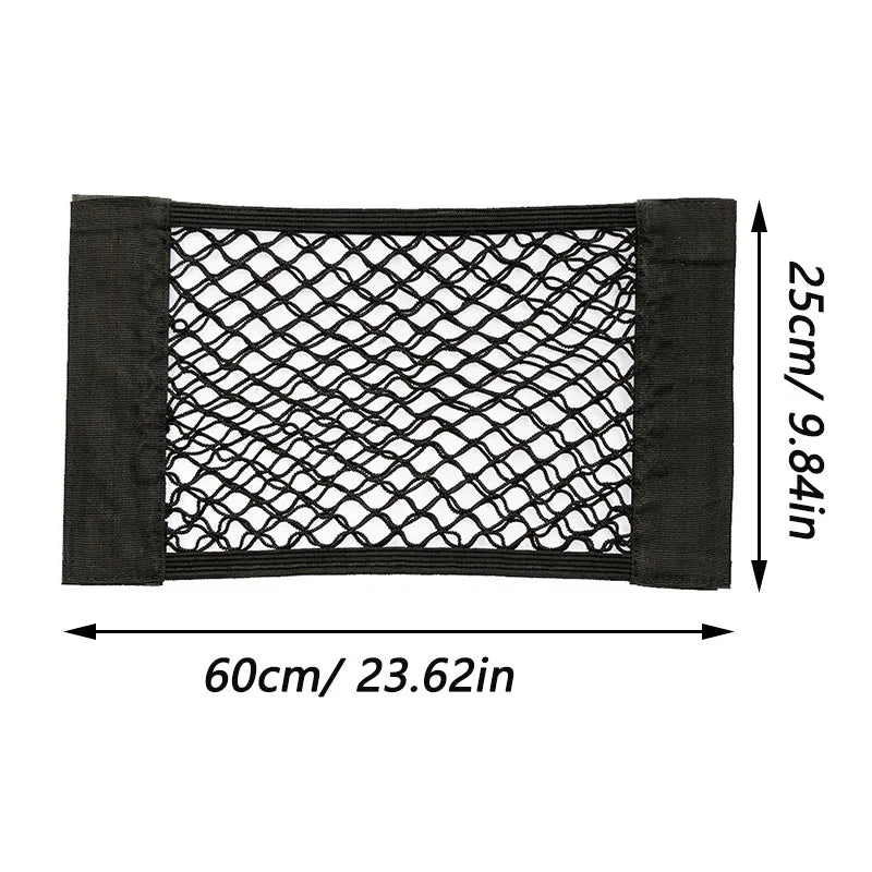 Crispella Trunk Net Organizer That Sticks, Stretches & Stores