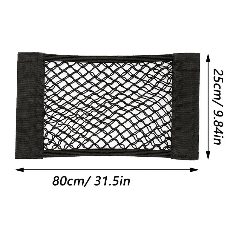 Crispella Trunk Net Organizer That Sticks, Stretches & Stores