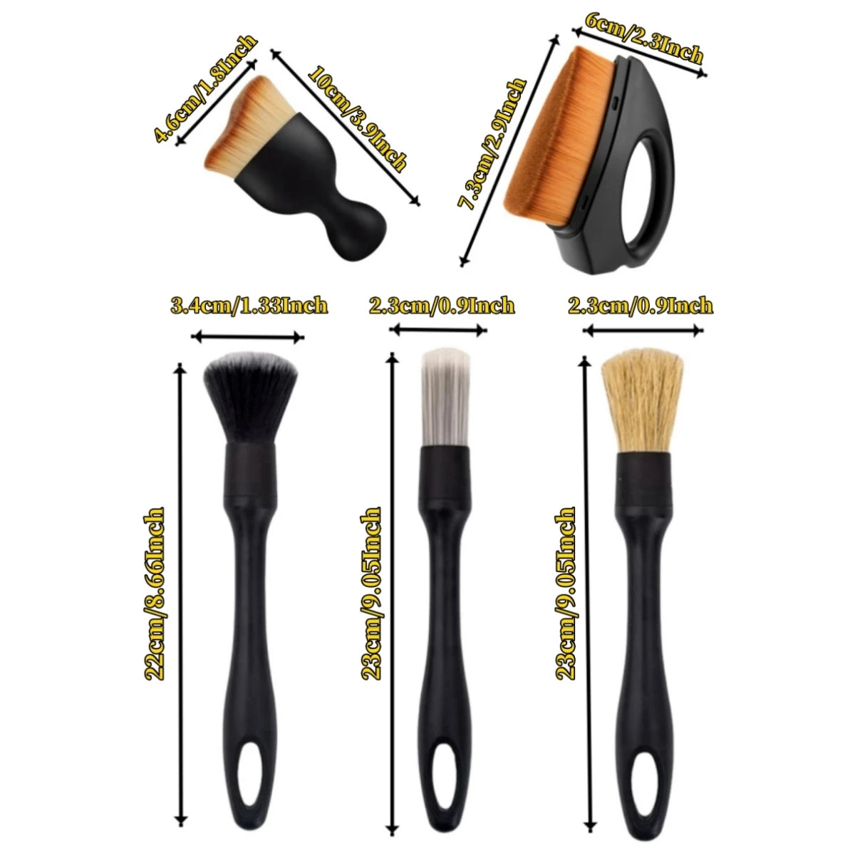 Crispella Interior Detailing Kit That Dusts Every Crevice Clean